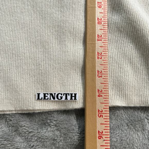 Oats Cashmere  100%Cashmere Ivory Polo-Military Green Stripe Short Sleeve Large - Picture 8 of 9